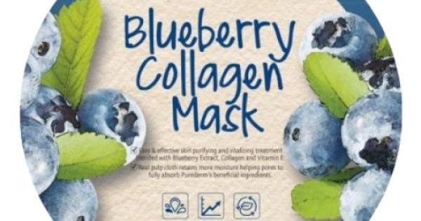 Purederm Blueberry Collagen Mask: Masker Kolagen dengan Manfaat Blueberry untuk Kulit