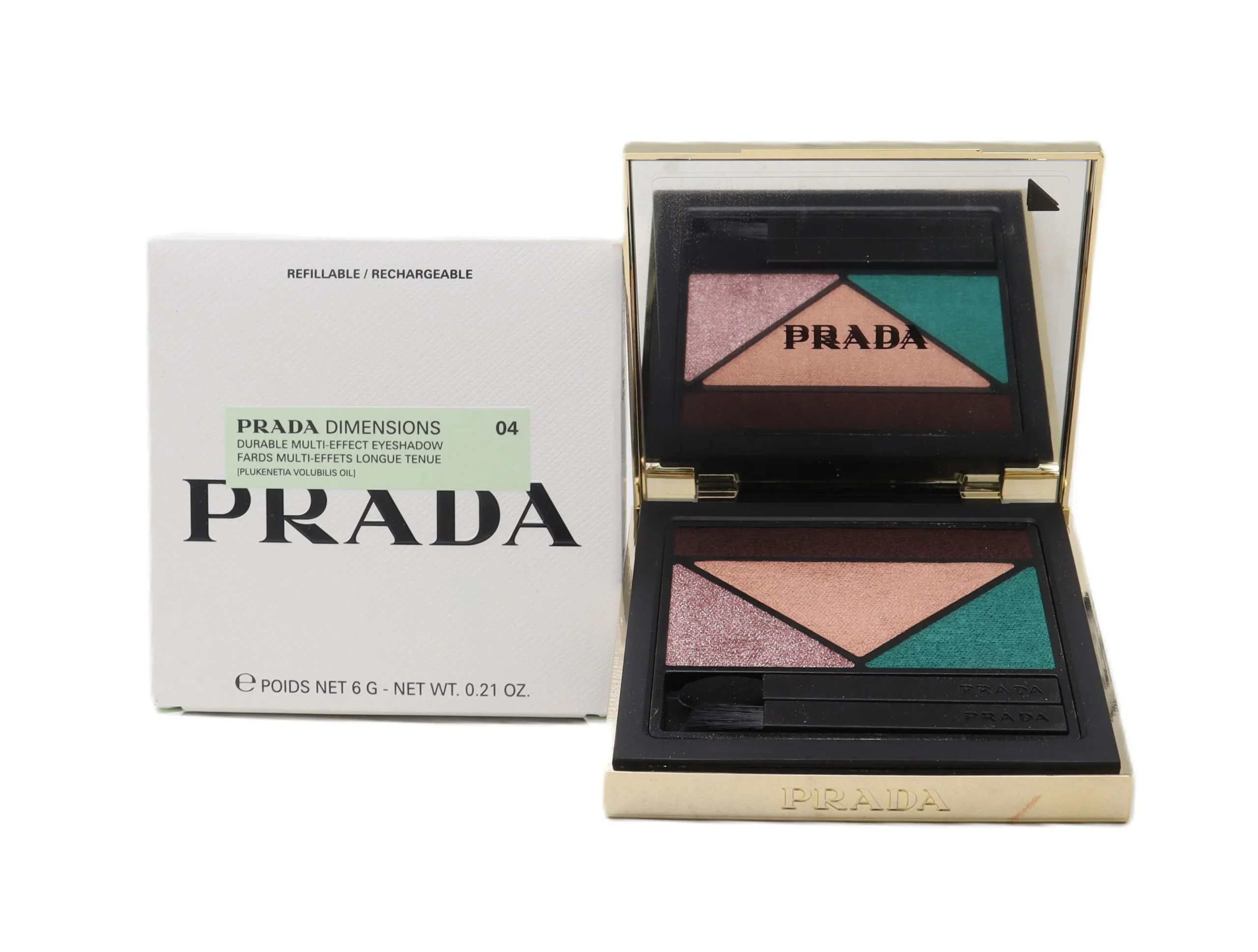 Prada Dimensions Multi-Effect Refillable Eyeshadow Palette: Inovasi dan Kualitas